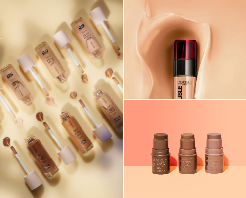 Must have makeup for beginners ☀️ cover photo collage