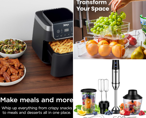 The Life-Changing Kitchen Finds cover photo collage