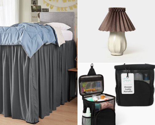 COLLEGE ESSENTIALS (FROM A SENIOR) cover photo collage