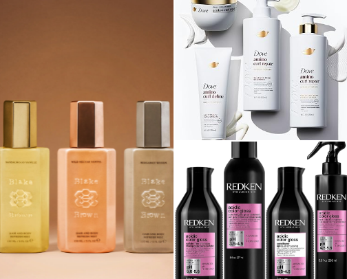 Haircare I Actually Use (Soft Volume + Shine) cover photo collage