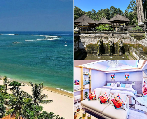 Tourist attraction cover photo collage