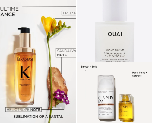 Hair Care Favourites cover photo collage