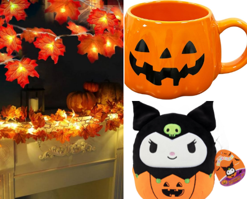 The perfect autumn must haves from Amazon cover photo collage