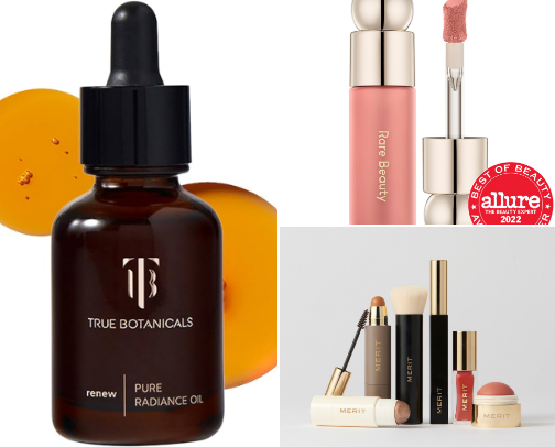 My Favorite Beauty Products - as a 34 yo cover photo collage
