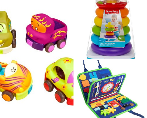 Toddler toy favorites cover photo collage