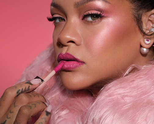 Fenty Beauty cover photo collage