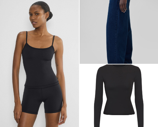 The best basics for a chic closet cover photo collage