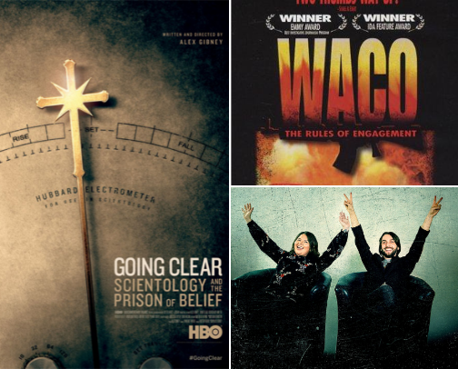 Cult Documentaries I Can't Stop Talking About cover photo collage