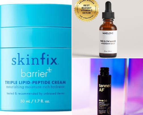 My favorite beauty recs cover photo collage