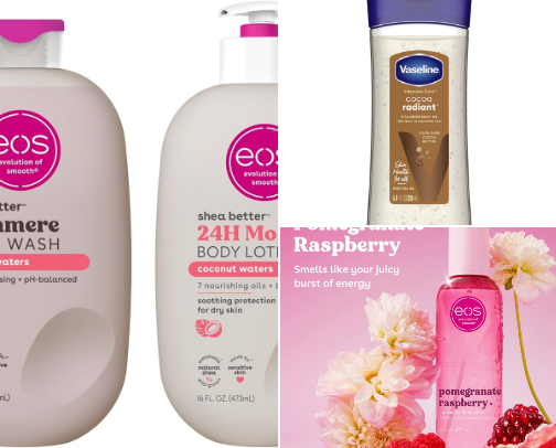 Body Care Favorites cover photo collage