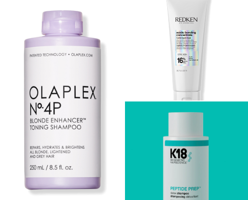 hair products for blondes 👱🏼‍♀️ cover photo collage