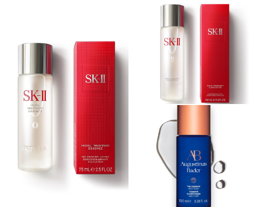 The Glass-Skin Prep Step Everyone's Obsessed With: 15 Cult Luxury Essences, Toners & Facial Oils Worth the Splurge cover photo collage