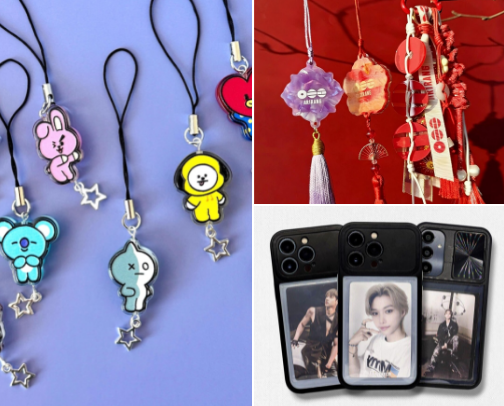 K-Pop Core Phone Accessories cover photo collage