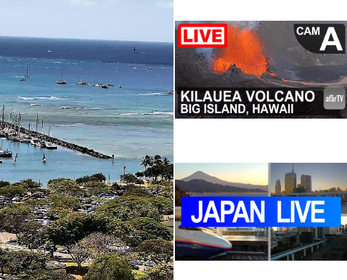 Experience Armchair Travel: Fascinating YouTube Live Cams cover photo collage