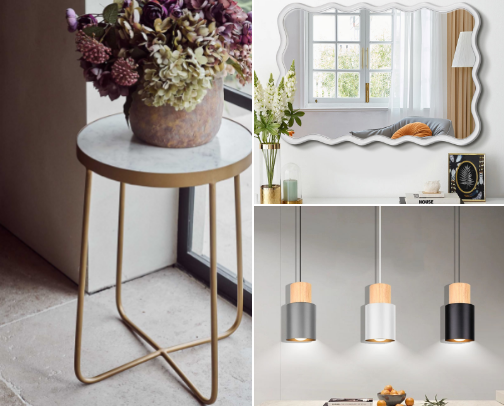 Turn your house into a home with these stunning finds! cover photo collage
