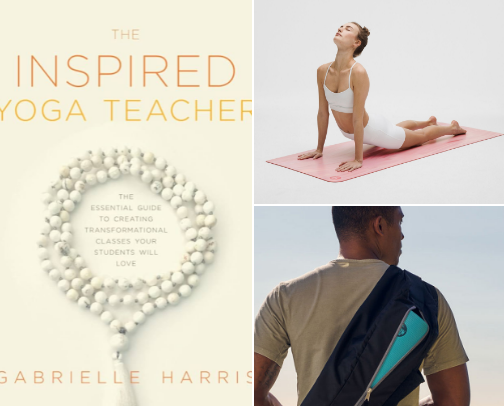 Creating a yoga sanctuary cover photo collage