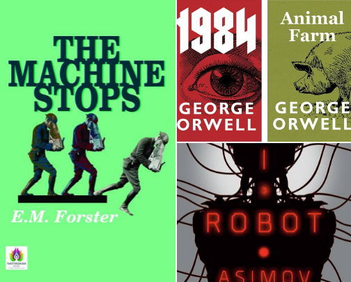 Sci-Fi & Political Fiction that Don’t Feel too Far Fetched These Days👀 (& more) cover photo collage