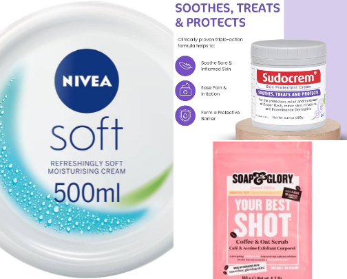 skincare to make you glow!🫧 cover photo collage