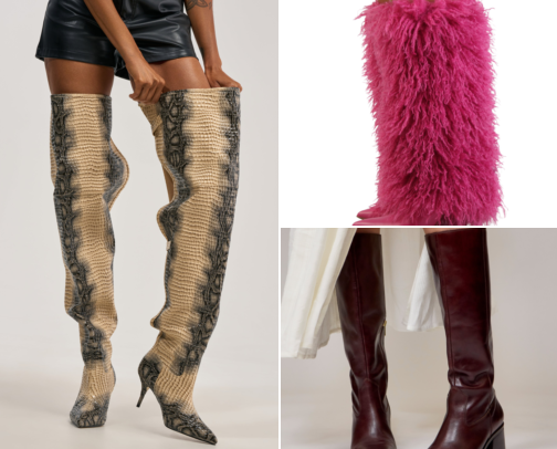 Timeless Winter/Spring Boots cover photo collage