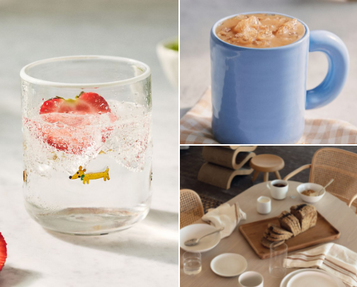 Cute and cozy housewares cover photo collage