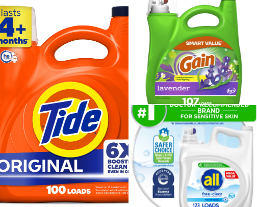 My best detergents cover photo collage