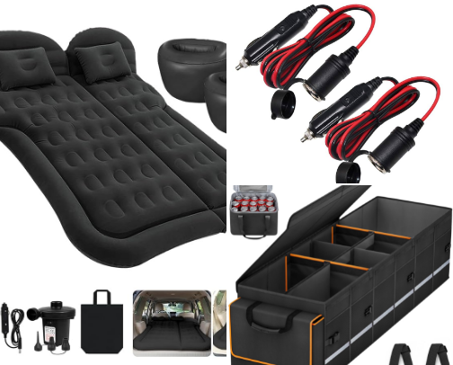 Car Camping Essentials cover photo collage