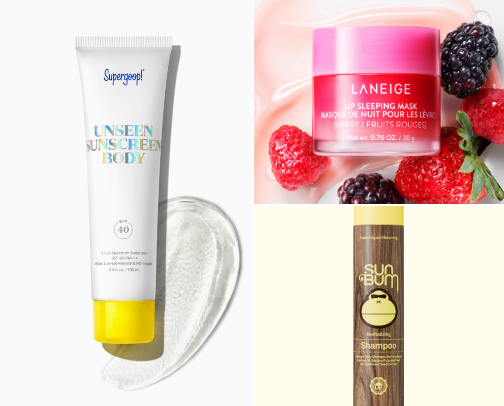 My favorite beauty recs cover photo collage