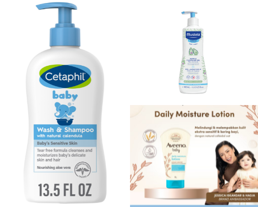 My Baby Skincare Essentials (0–2 Years) cover photo collage