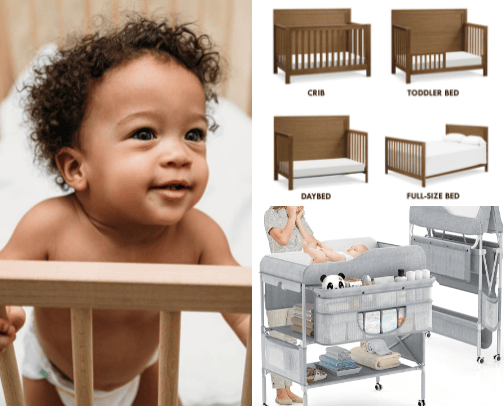 Baby furniture cover photo collage