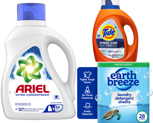 Laundry Essentials cover photo collage