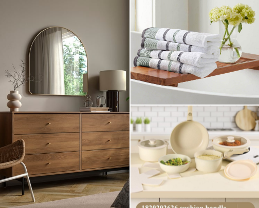 New Beginnings: Home Essentials Edition cover photo collage