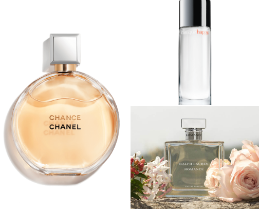 Perfume must haves cover photo collage