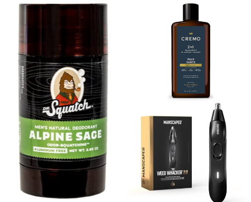 Men's Personal Care cover photo collage