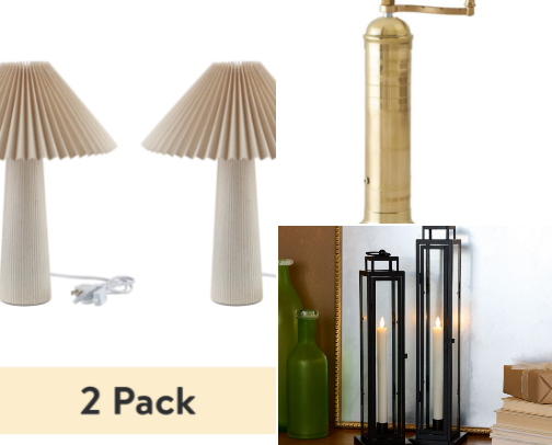 Decor that Looks Luxe (but isn’t) cover photo collage