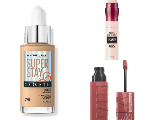 Drugstore High End Make Up brands cover photo collage