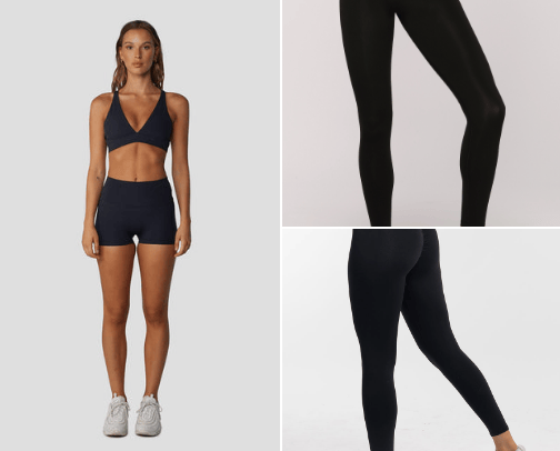 Active wear cover photo collage