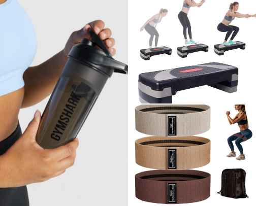 Home Workout Must Haves! cover photo collage