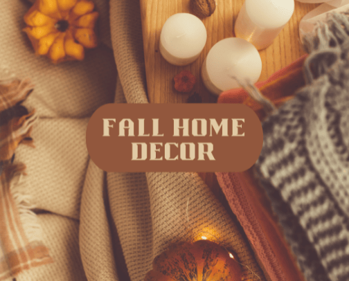Fall Decor cover photo collage