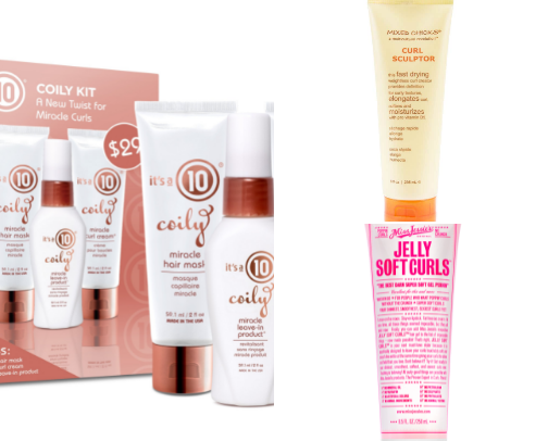 hair products for wavy/curly hair cover photo collage