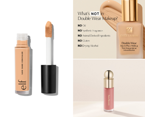 Makeup cover photo collage