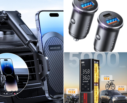 Car accessories under $50 cover photo collage