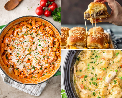 Fav Food Recipes! ☺️🌯🍝 cover photo collage