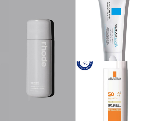 Skincare cover photo collage