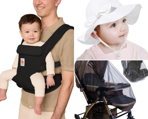 ballpark baby survival kit cover photo collage