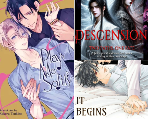 Bingeworthy BL manga and Anime cover photo collage