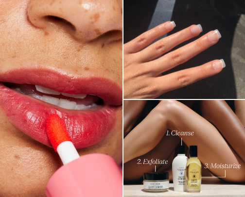 Small beauty habits that make me feel put together cover photo collage