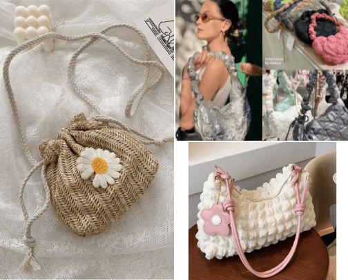 Tas dan dompet wanita cover photo collage