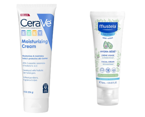 skincare for my baby🤍 cover photo collage