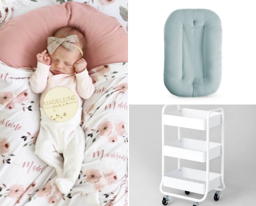 From Day One: Essentials Every Newborn Needs cover photo collage