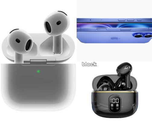 electronics ⚡️🔈📱 cover photo collage